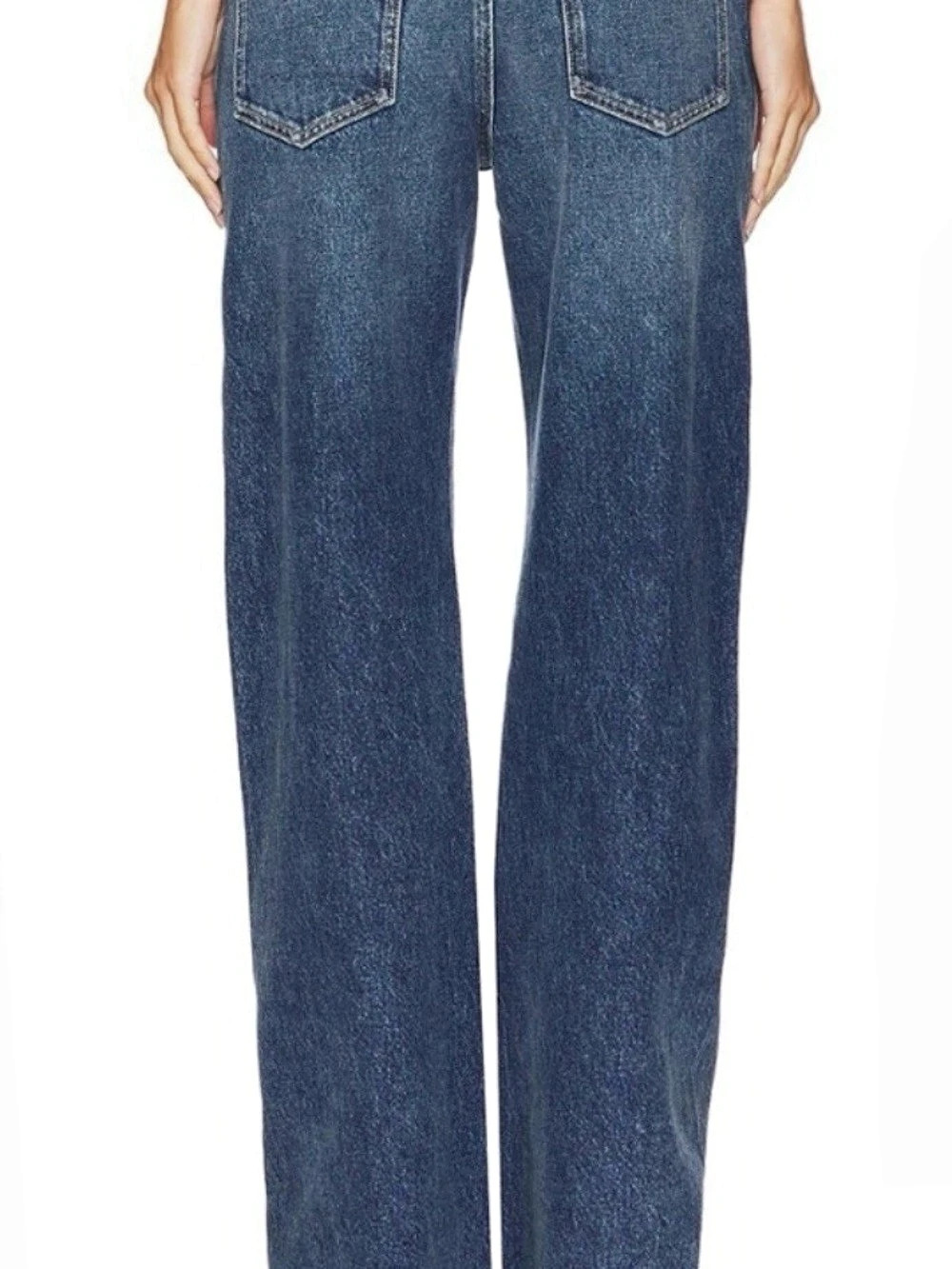 Free People We The Free Libre Wide-Leg Jeans Blue Waist 25L Like New